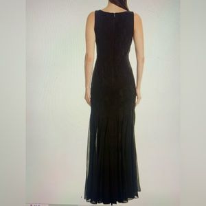 Long black Halston Heritage dress - brand new with tags.  Formal collection